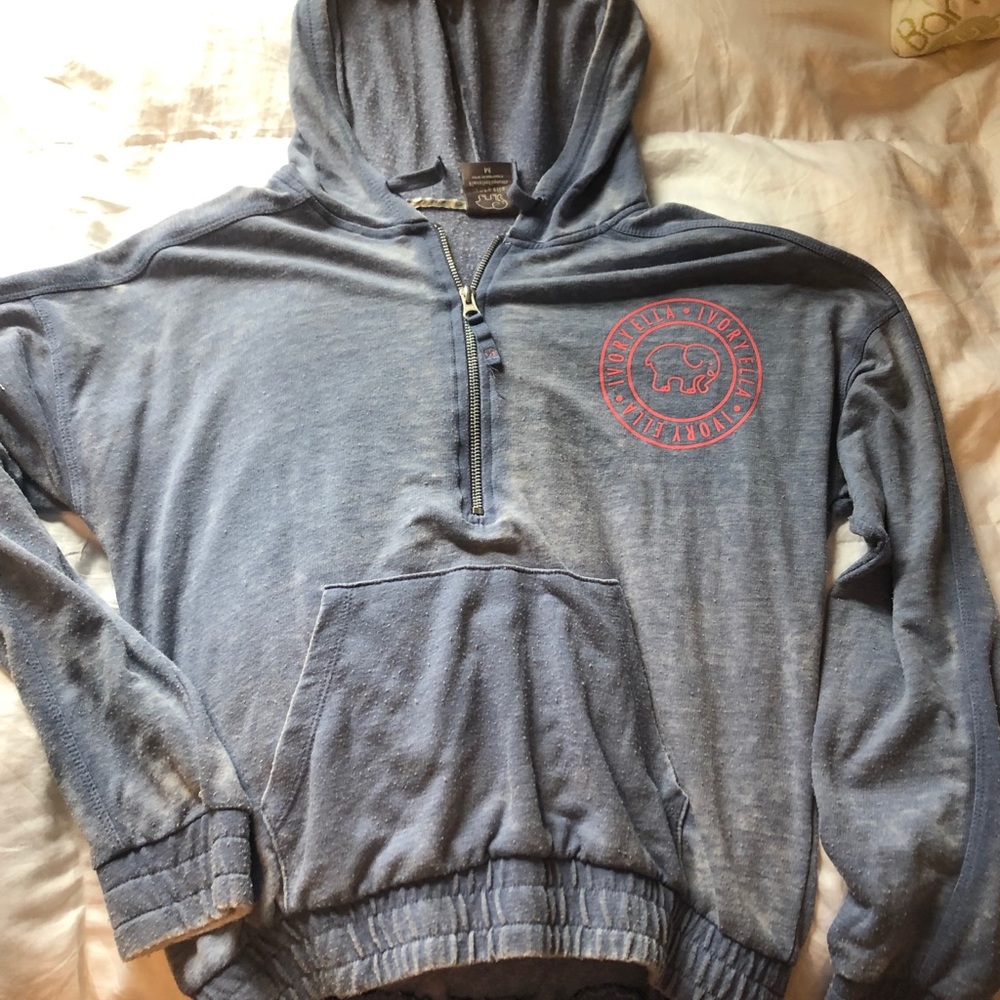 half zip sweatshirt